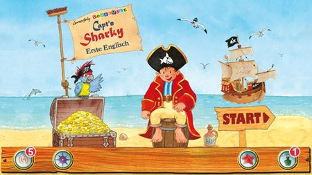 Lernerfolg Vorschule - Capt'n Sharky LITE is available on the App Store