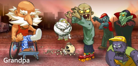 Our app "Grandpa and the Zombies" now available for Windows Phone